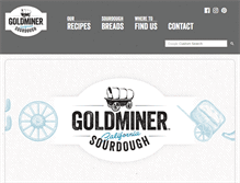 Tablet Screenshot of californiagoldminer.com